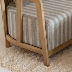 Fauteuil en bois de manguier Térence