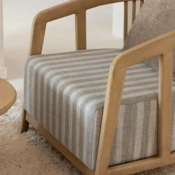 Fauteuil en bois de manguier Térence