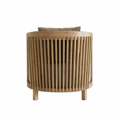 Fauteuil en bois de manguier Térence