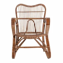 Fauteuil en rotin arrondi Rattan