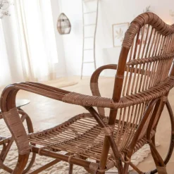 Fauteuil en rotin arrondi Rattan