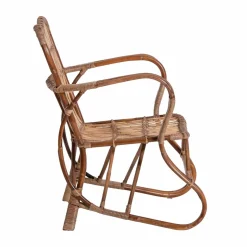 Fauteuil en rotin arrondi Rattan