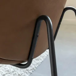 Fauteuil en simili-cuir Dorian