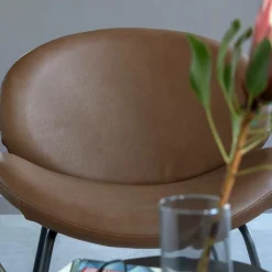 Fauteuil en simili-cuir Dorian