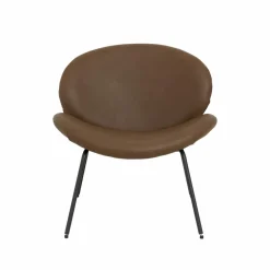 Fauteuil en simili-cuir Dorian