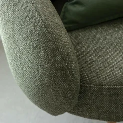 Fauteuil en tissu confort Orenzo