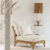 Fauteuil futon en rotin 1 place Elisa
