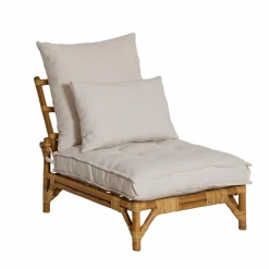 Fauteuil futon en rotin 1 place Elisa