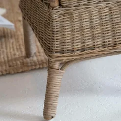 Fauteuil pour enfant en rotin Amael