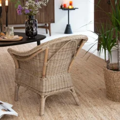 Fauteuil pour enfant en rotin Amael