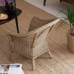 Fauteuil pour enfant en rotin Amael