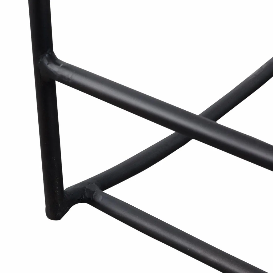 Fauteuil vintage en cuir marron Porto