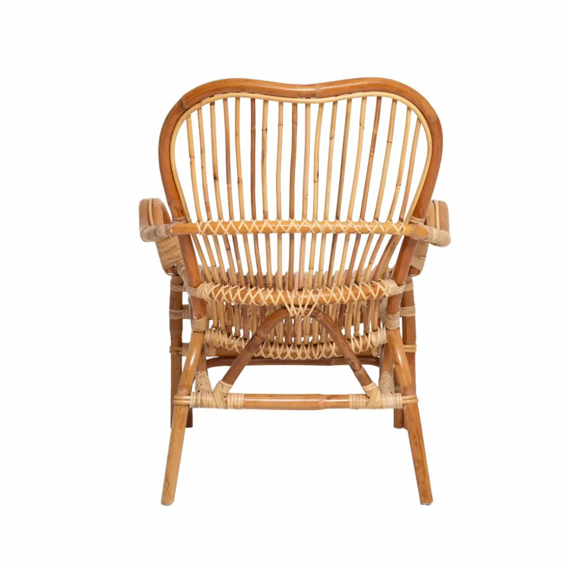 Fauteuil vintage en rotin Rattan