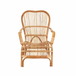 Fauteuil vintage en rotin Rattan