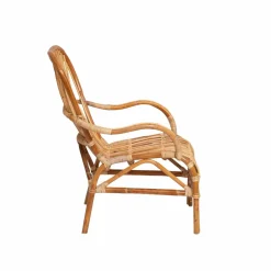 Fauteuil vintage en rotin Rattan