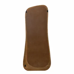 Grand miroir organique en bois de manguier Marley