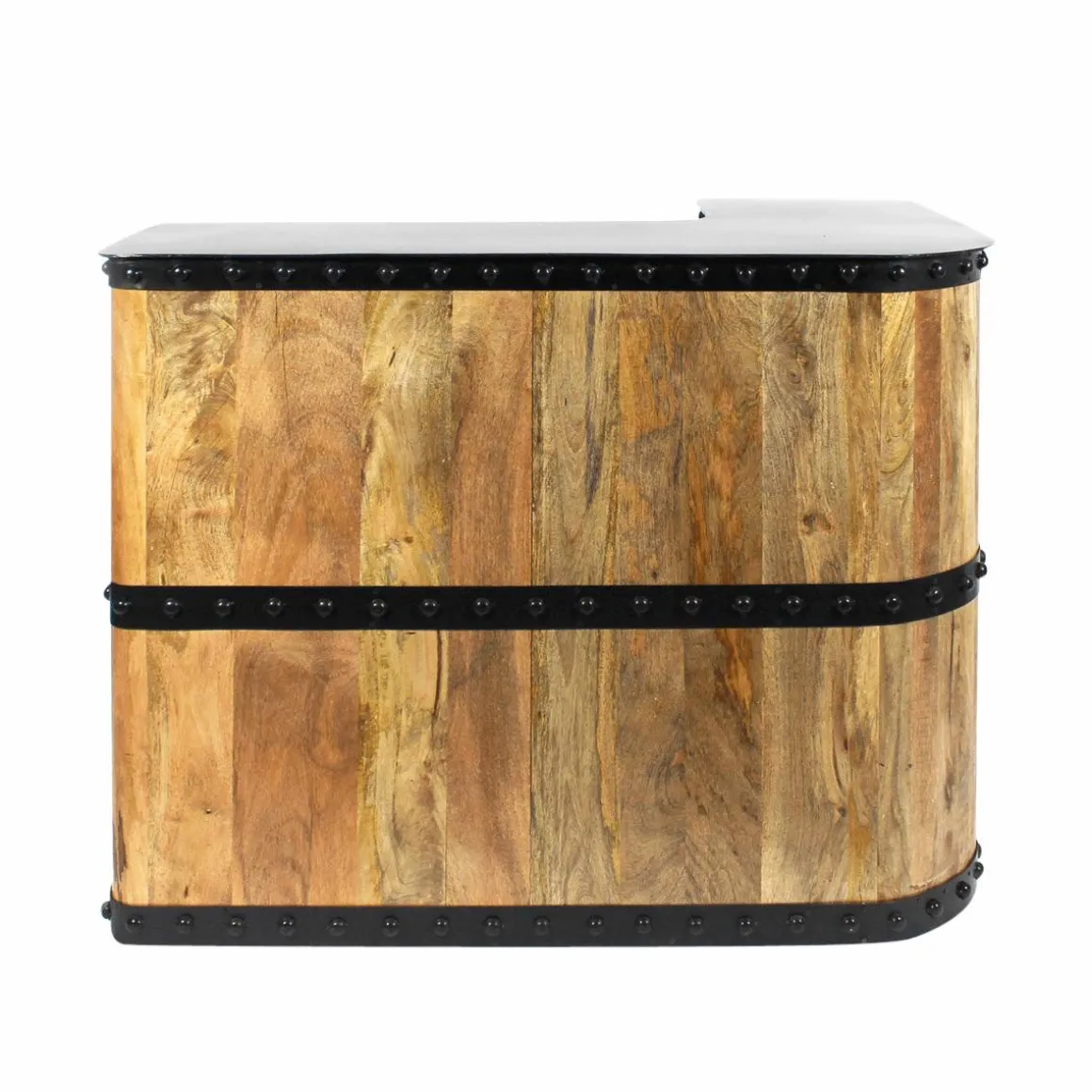 Meuble bar en bois de manguier New-York