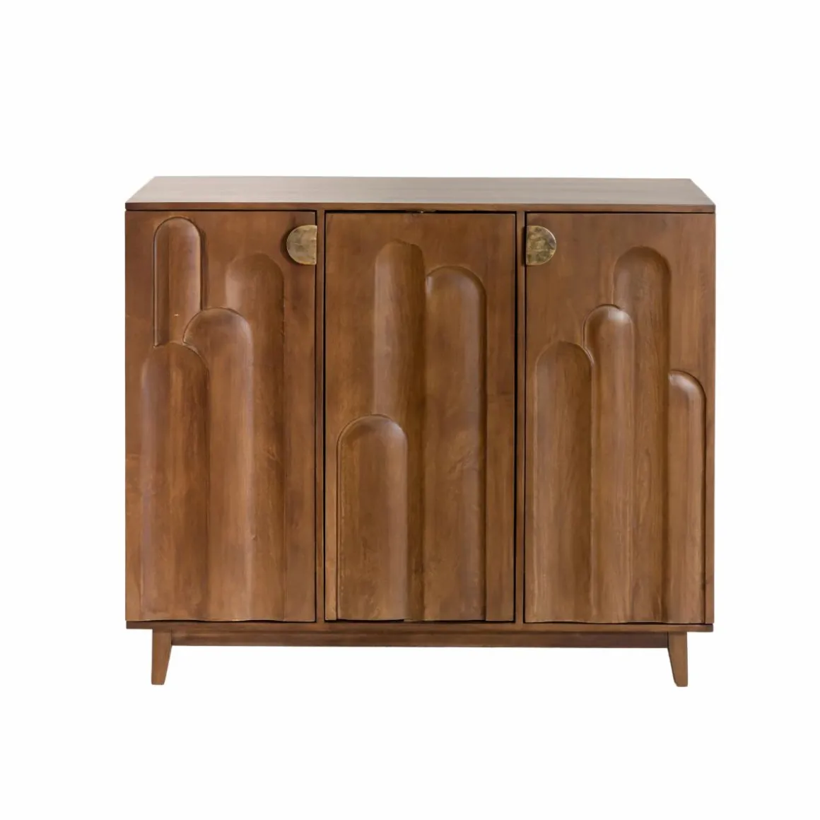 Meuble bar en bois de manguier Elio