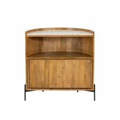 Meuble bar en bois de manguier et marbre Adler