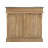 Meuble bar en bois recyclé 120cm Garance