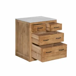 Meuble bas de cuisine 4 tiroirs Epure