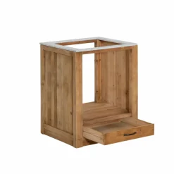 Meuble bas de cuisine pour four et plaques de cuisson Epure