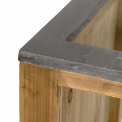 Meuble bas de cuisine pour four et plaques de cuisson Champêtre