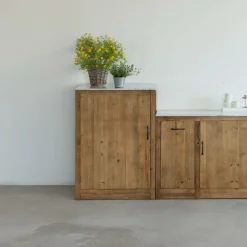 Meuble bas de cuisine style buffet haut Epure