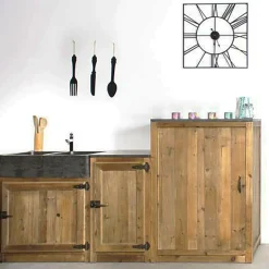 Meuble bas de cuisine style buffet haut Champêtre