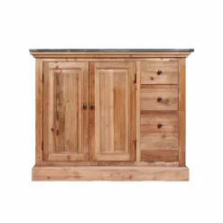 Meuble sous vasque en bois recyclé April