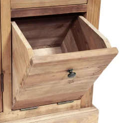 Meuble sous vasque en bois recyclé April