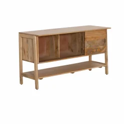 Meuble sous vasque en bois de manguier 145 cm Nour