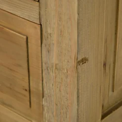 Meuble sous vasque en bois recyclé Ambre