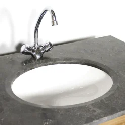 Meuble sous vasque en bois recyclé Bianca