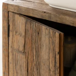 Meuble sous vasque en bois recyclé Adrienne