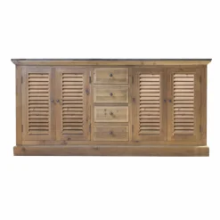 Meuble sous vasque en bois recyclé Valérien