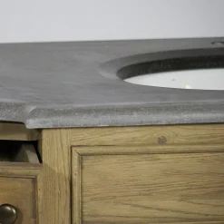 Meuble sous vasque en bois de chêne Gaia