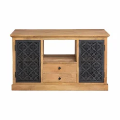 Meuble sous vasque en bois de manguier Sahara