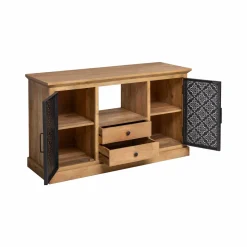 Meuble sous vasque en bois de manguier Sahara