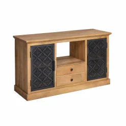 Meuble sous vasque en bois de manguier Sahara