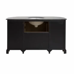 Meuble sous vasque en bois recyclé Livio