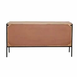 Meuble sous vasque en bois de manguier et métal Jeanne