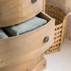 Meuble sous vasque en bois recyclé Mia