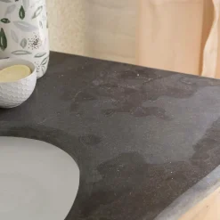 Meuble sous vasque en bois recyclé Mia