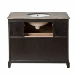 Meuble sous vasque en bois recyclé Mia