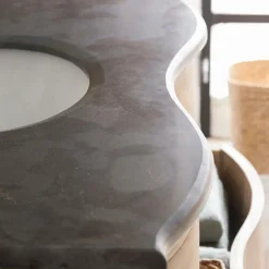 Meuble sous vasque en bois recyclé Mia