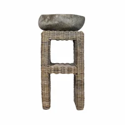 Meuble sous vasque en rotin Rattan