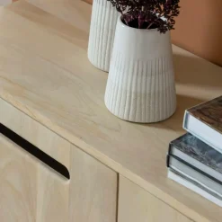 Meuble TV 3 portes en bois de manguier Roni