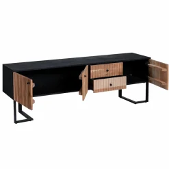 Meuble TV en bois d'acacia et métal Pippa