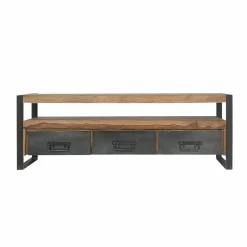 Meuble TV en bois d'acacia 160 cm Havana